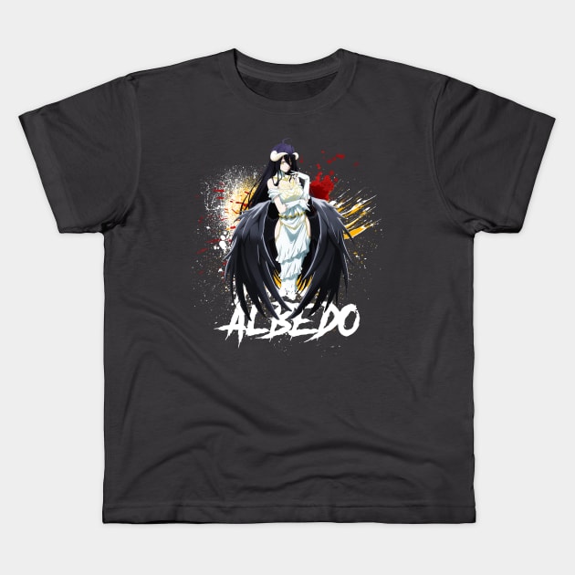 Albedo - Overlord 01 Kids T-Shirt by bm.designs